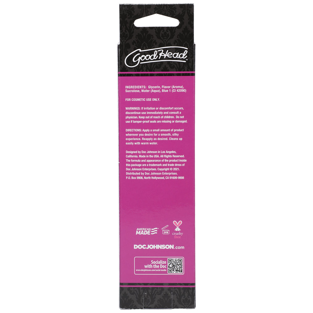 GoodHead Warming Head Oral Delight Gel-Cotton Candy 4oz