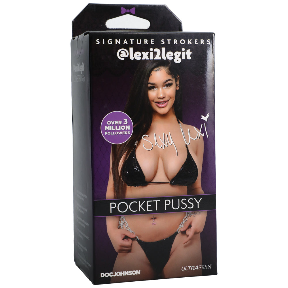 Signature Strokers lexi2legit Pocket Pussy-Caramel