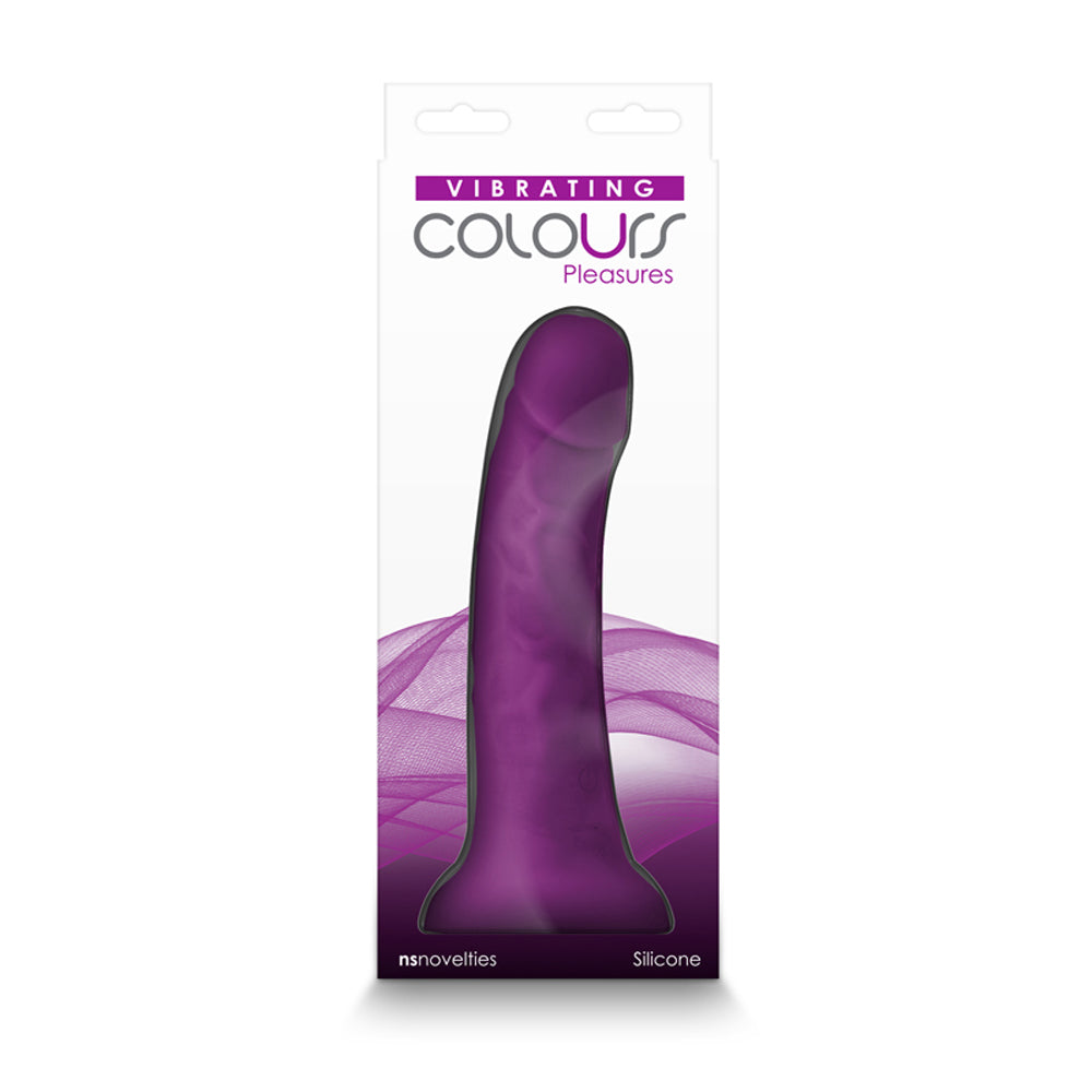 Colours Pleasures Vibrating Dong-Purple 7"