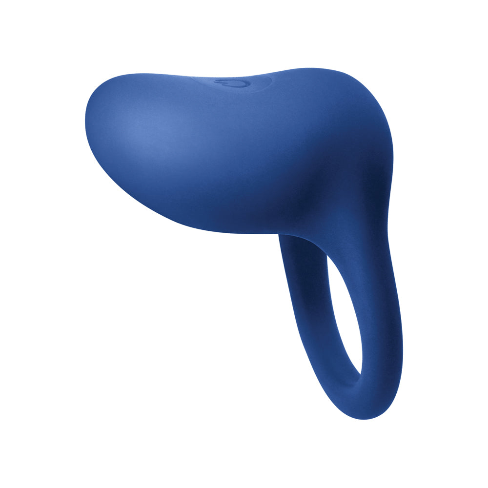 INYA Regal Rechargeable Vibrating Ring - Blue
