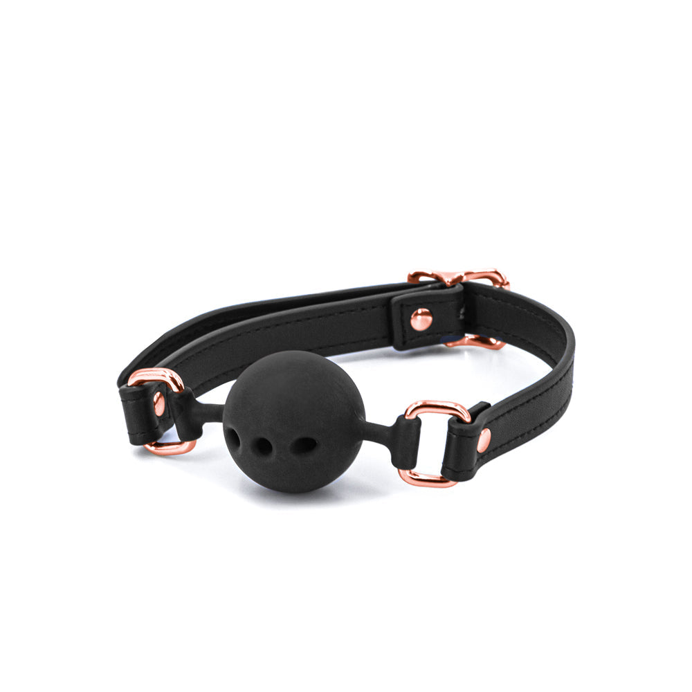 Bondage Couture Ball Gag-Black