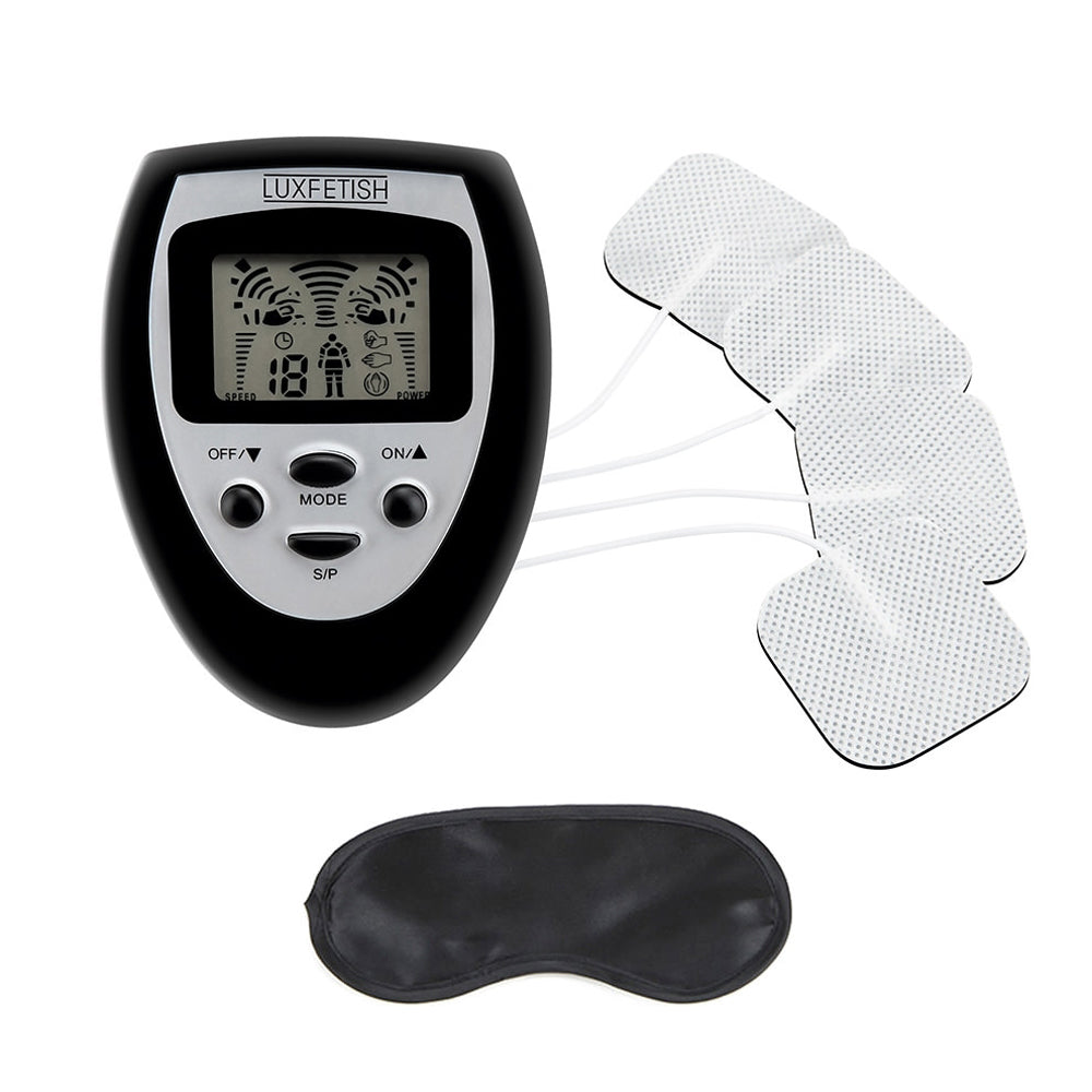 Lux Fetish Electro Sex Kit w/Stimulation Pads