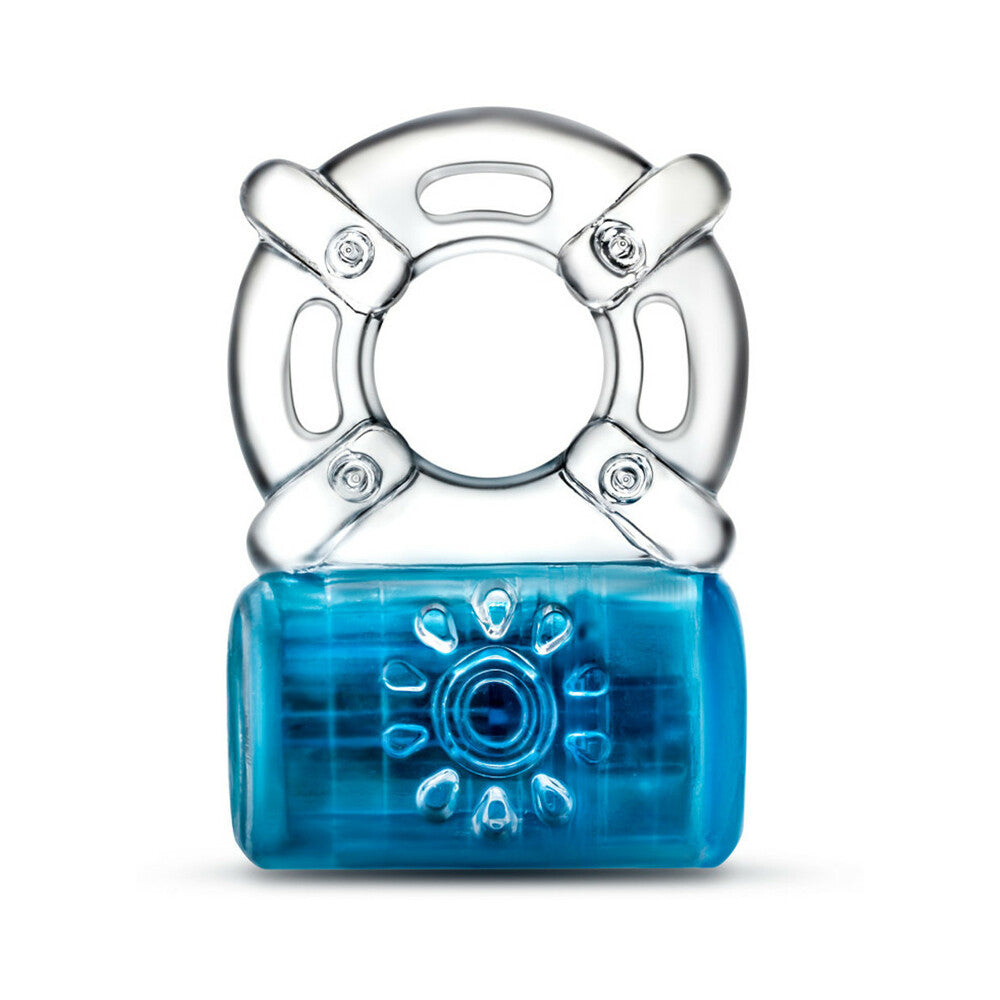 Play With Me Pleaser Rechargeable C-Ring-Blue