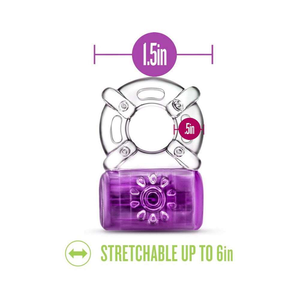 Play With Me Pleaser Rechargeable C-Ring-Purple