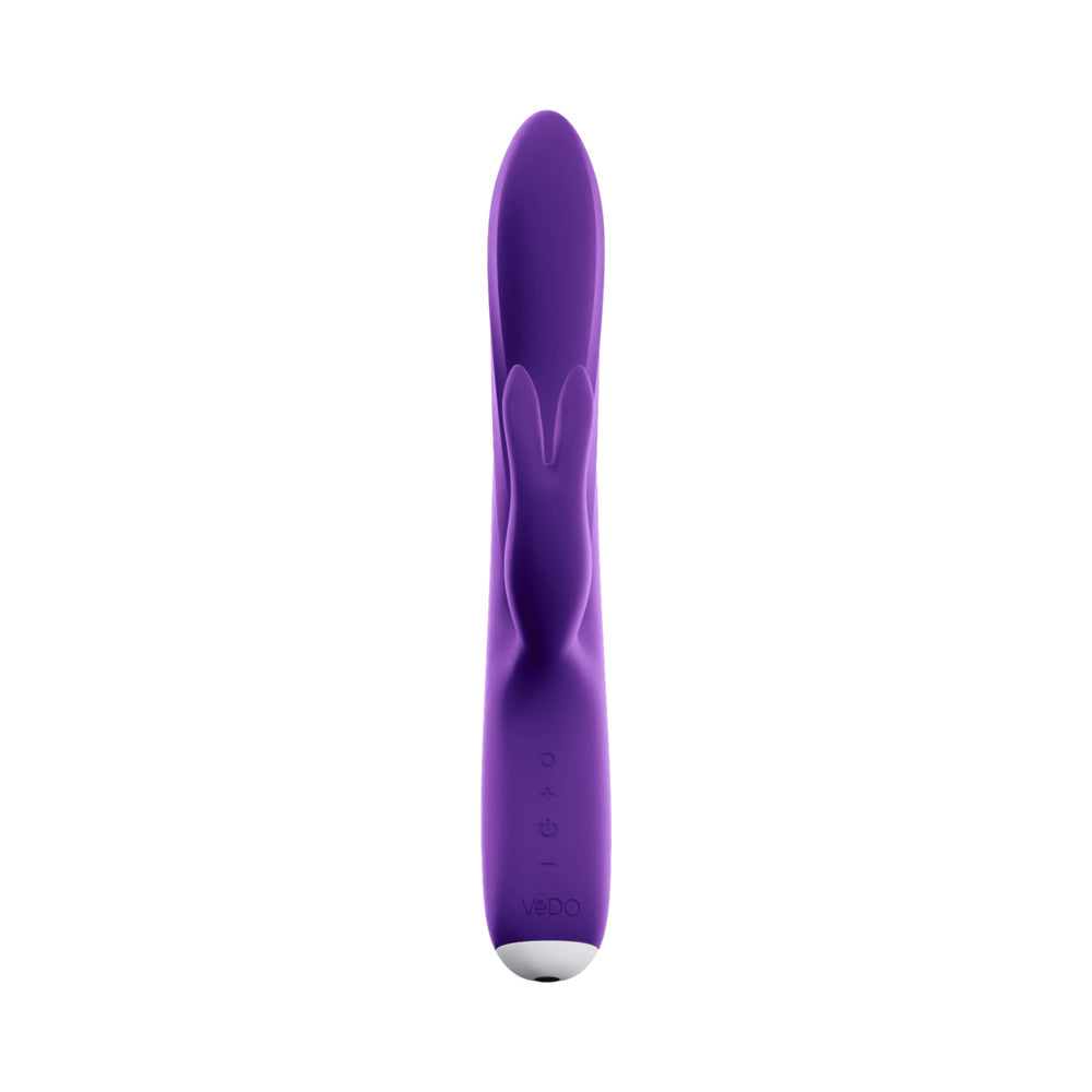 VeDO Thumper Bunny Rechargeable Dual Vibe - Deep Purple