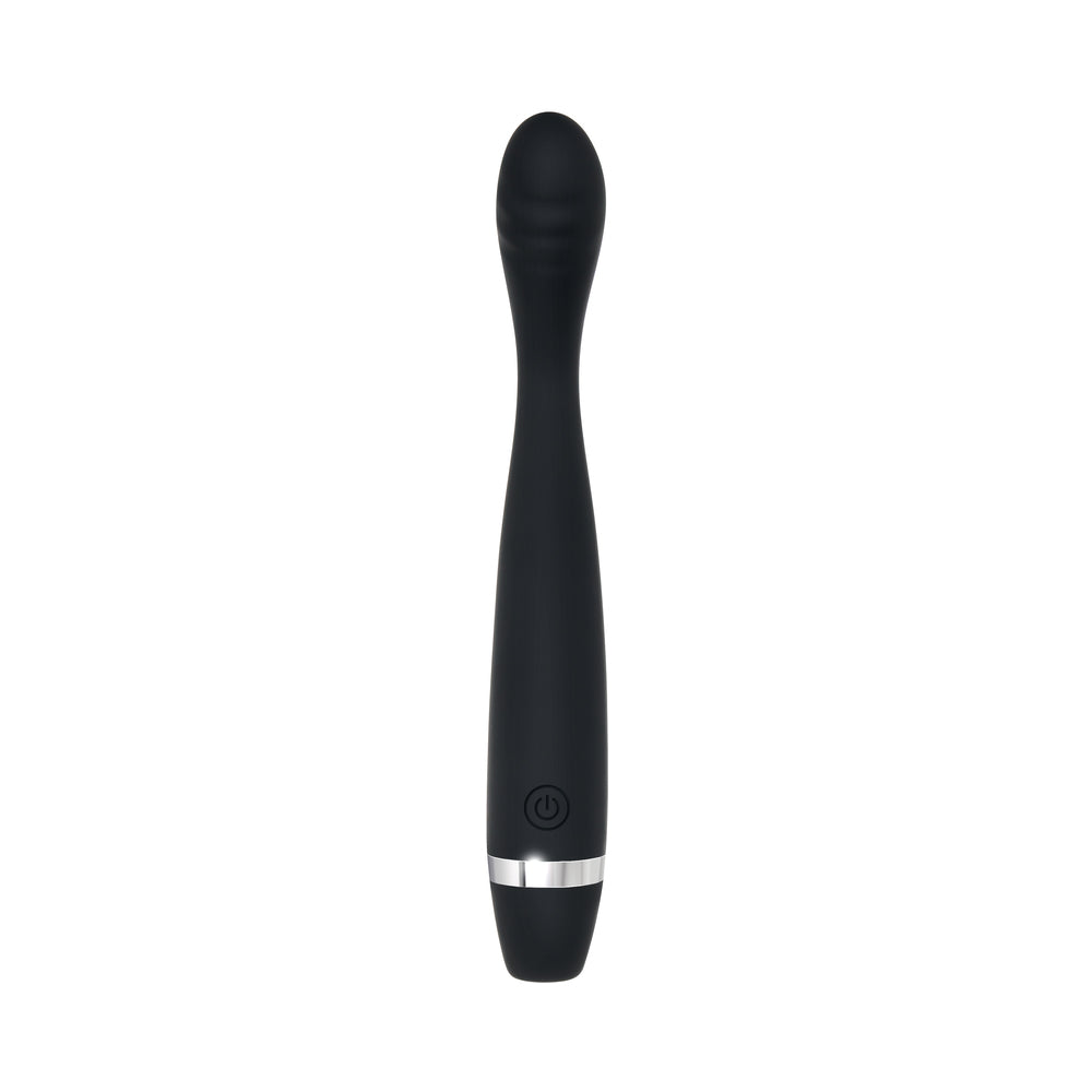 Evolved Skinny G Silicone G Spot Vibrator - Black