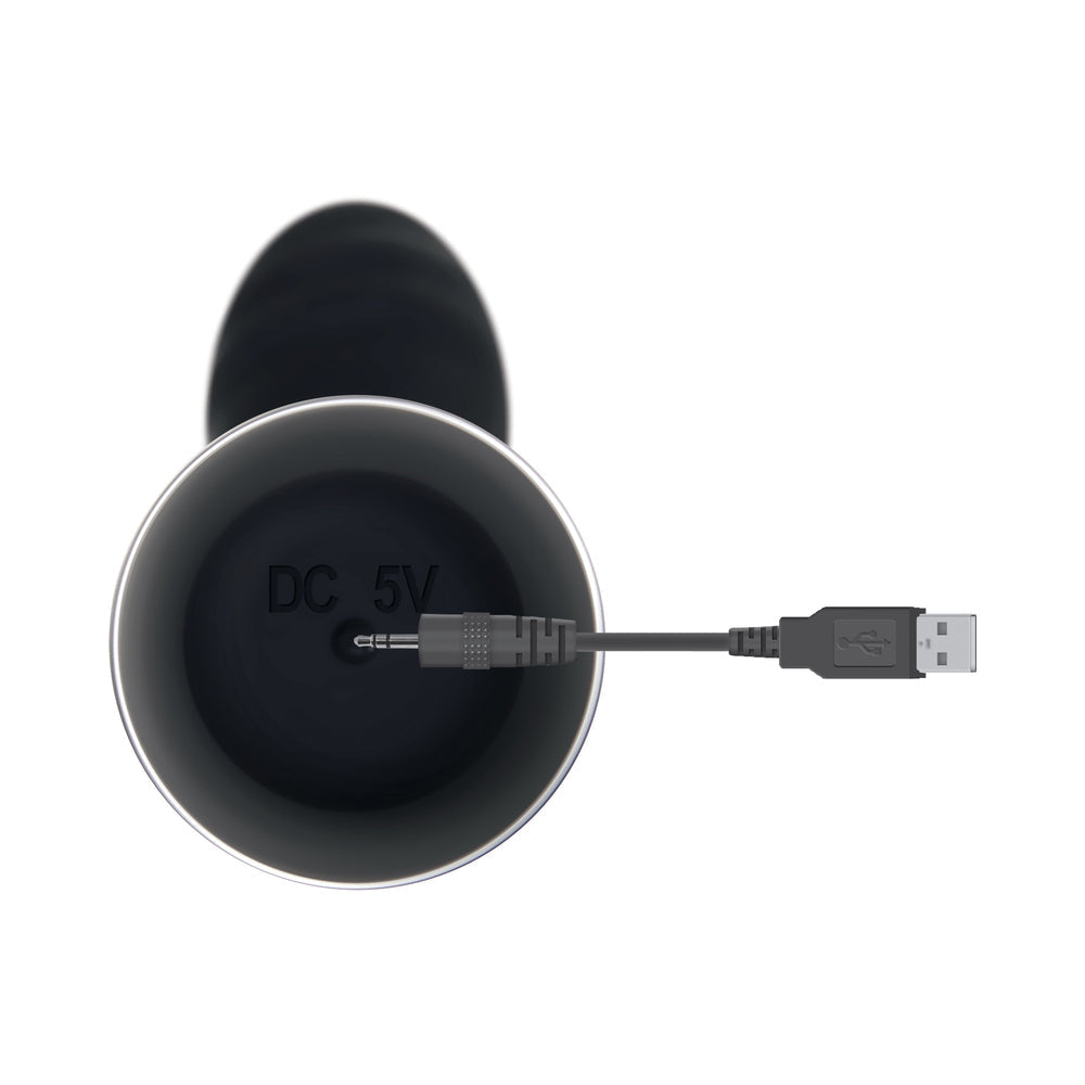 Evolved Skinny G Silicone G Spot Vibrator - Black