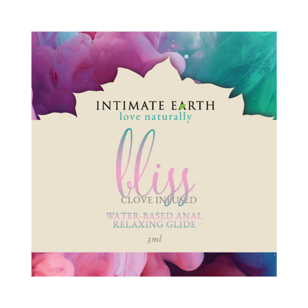 Intimate Earth Bliss Anal Relaxing Water Based Glide 3ml Foil