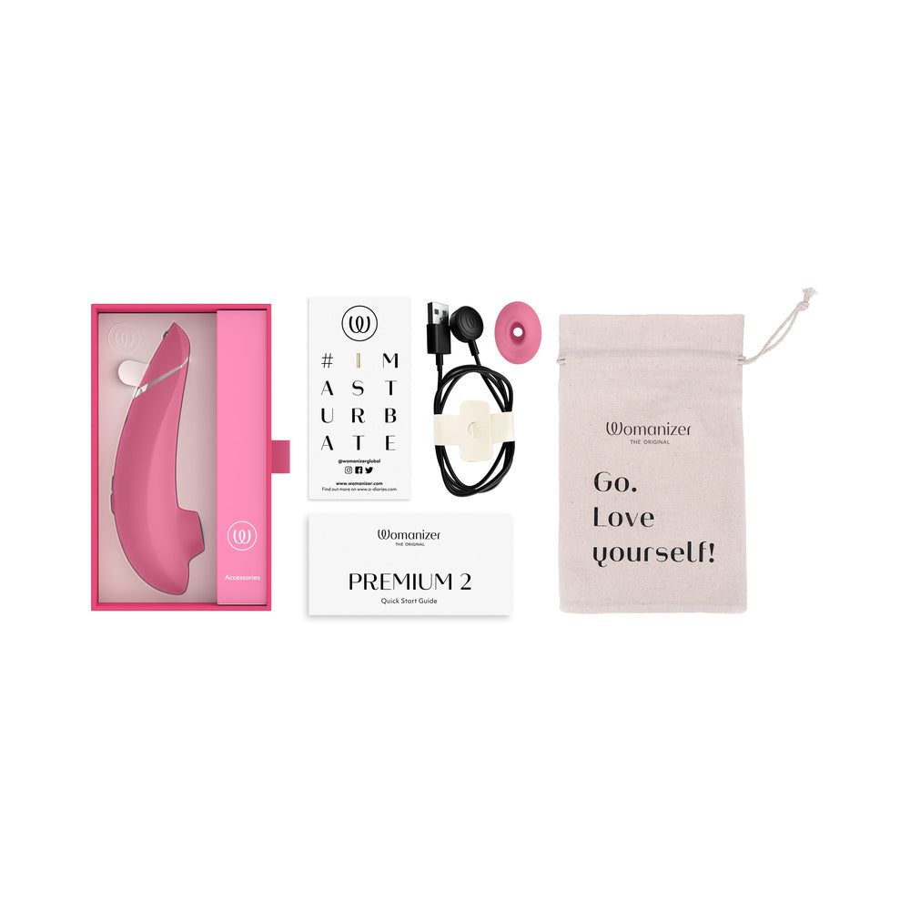 Womanizer Premium 2 - Raspberry