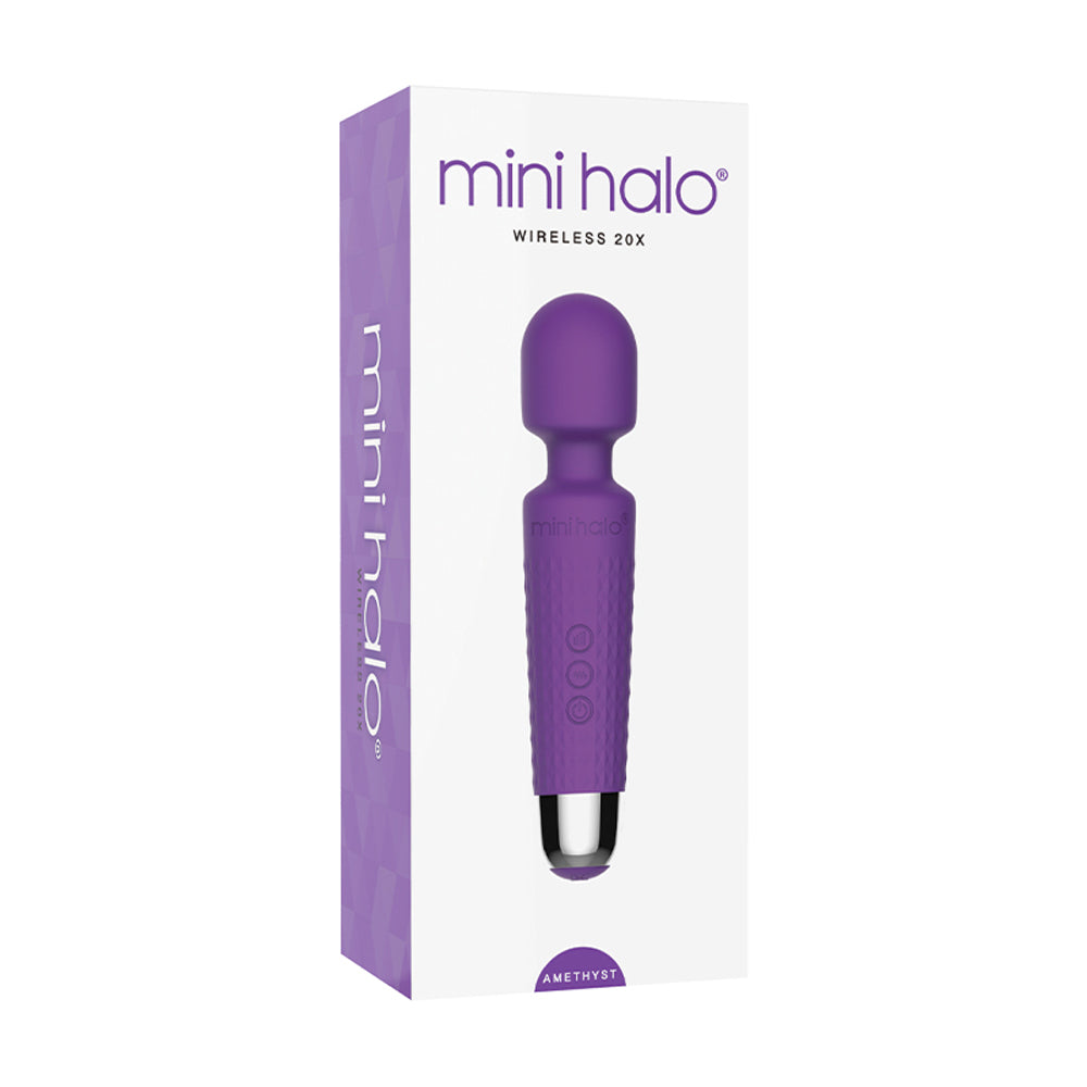 Mini Halo Wireless 20x Wand - Amethyst