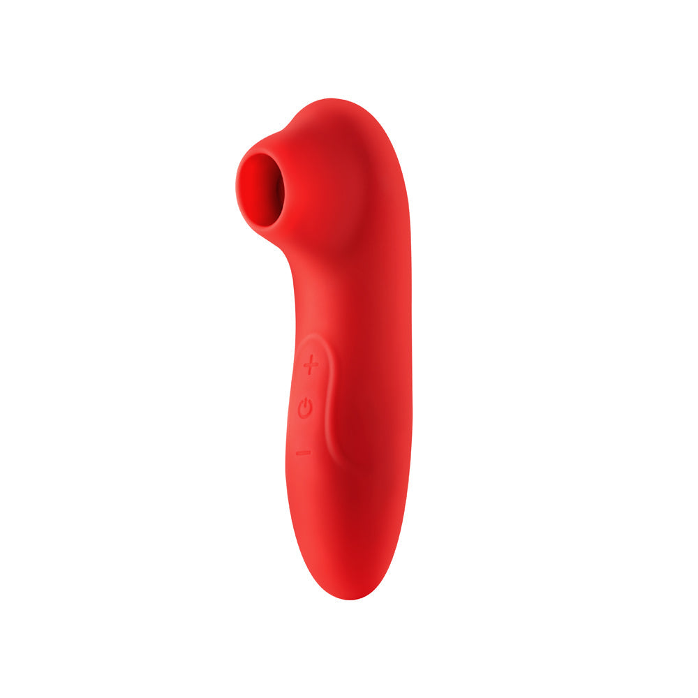 Luv Inc. Pulsing Clitoral Stimulator - Red