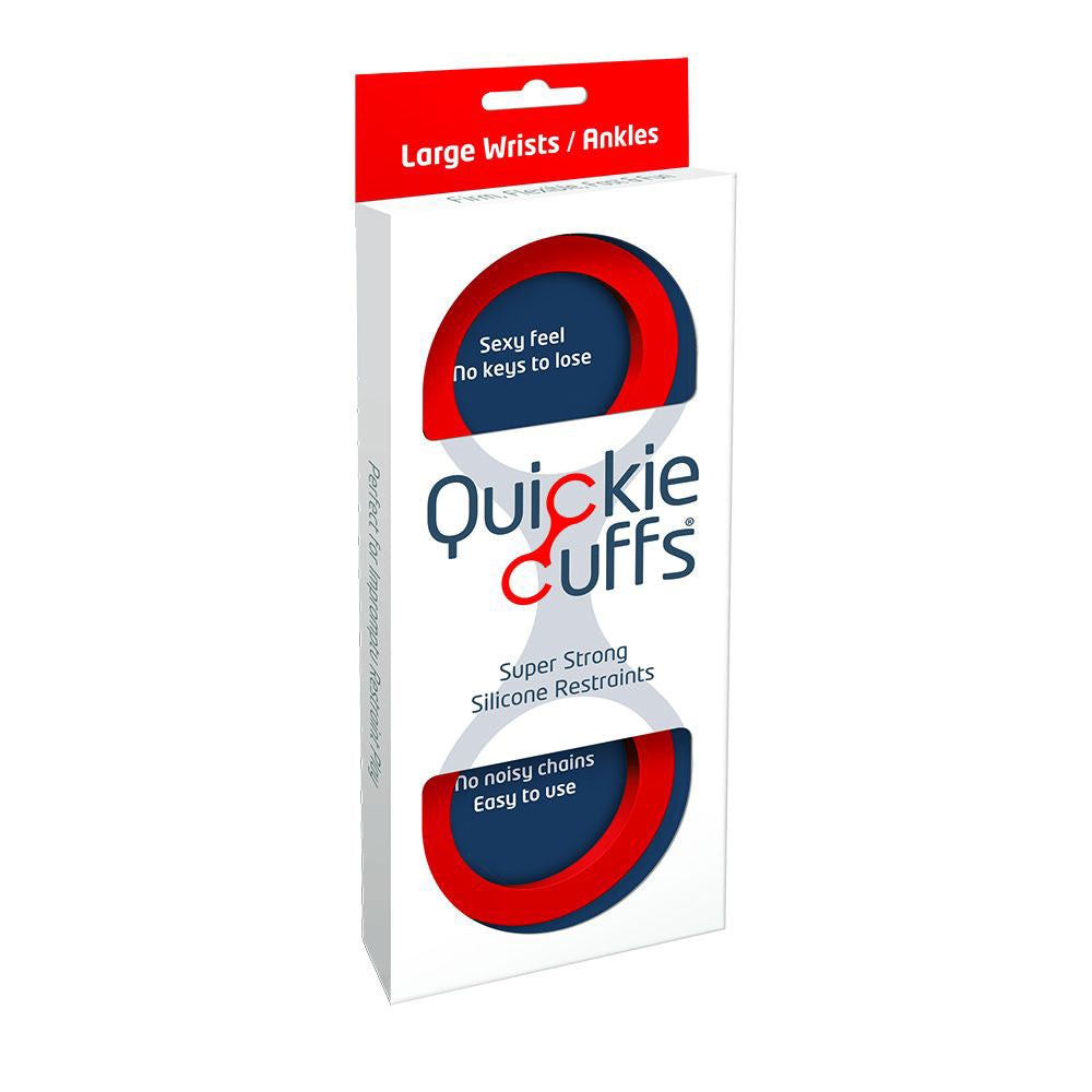 Quickie Cuffs Large - Red