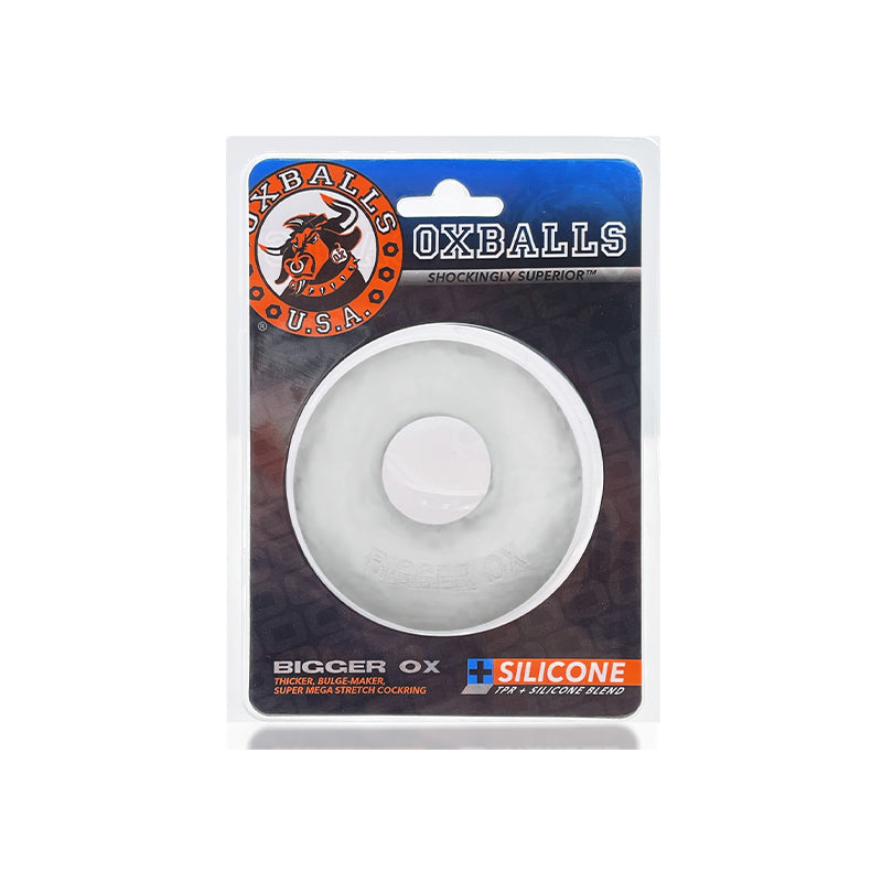 Oxballs Bigger Ox Cockring - Clear Ice