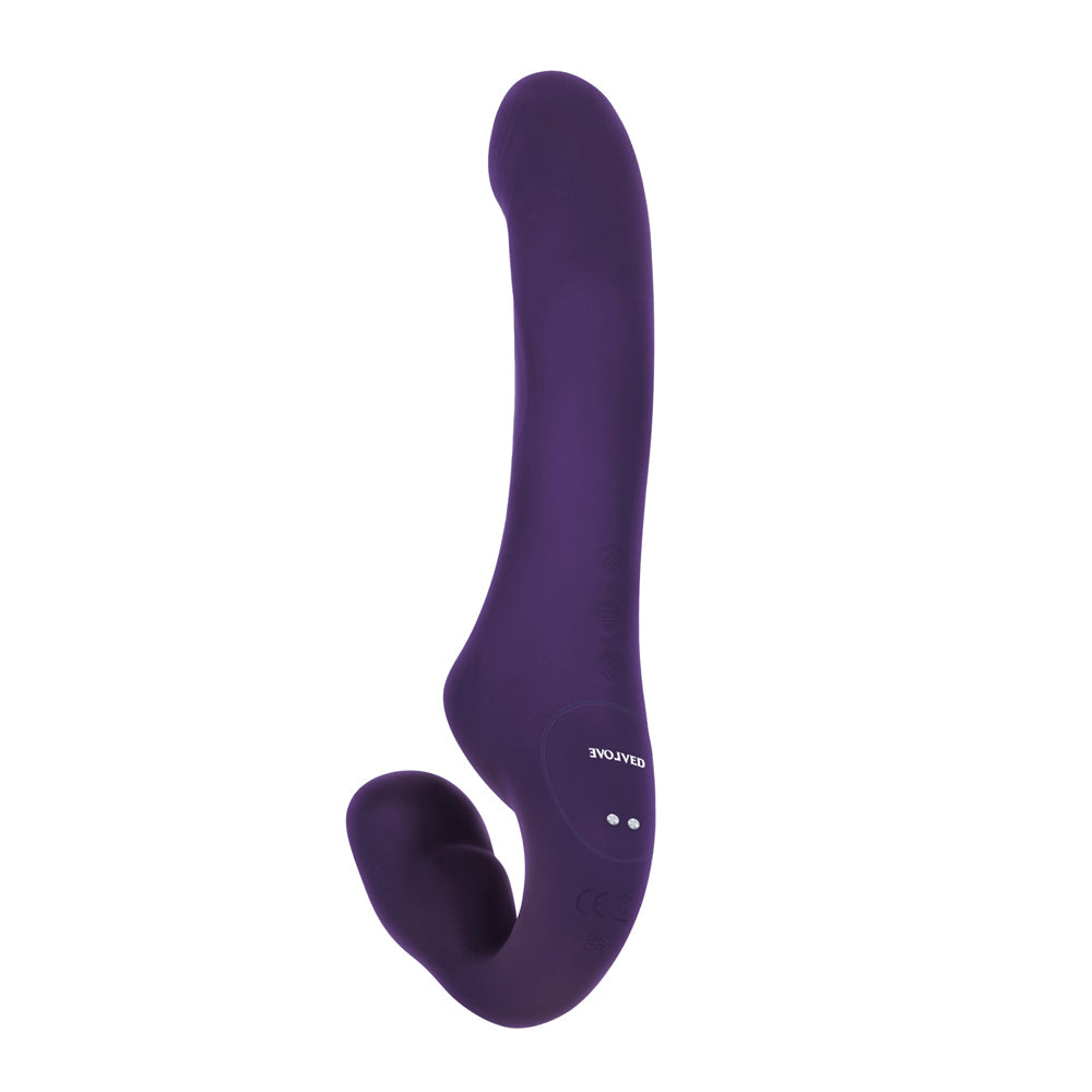 Evolved 2 Become 1 Strapless Strap On - Purple