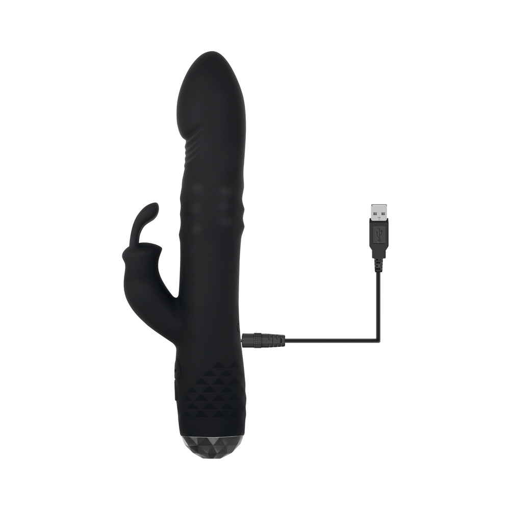 Evolved Bodacious Bunny Rotating Rabbit - Black