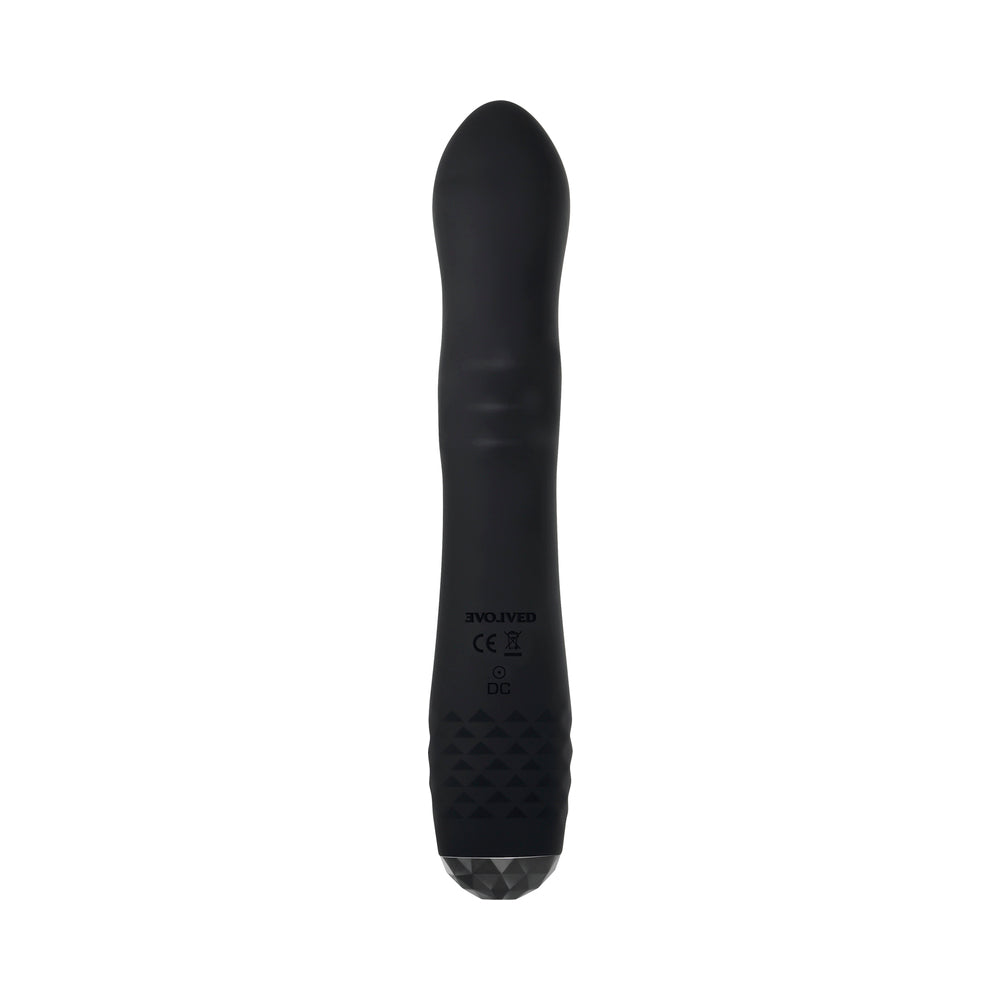 Evolved Bodacious Bunny Rotating Rabbit - Black