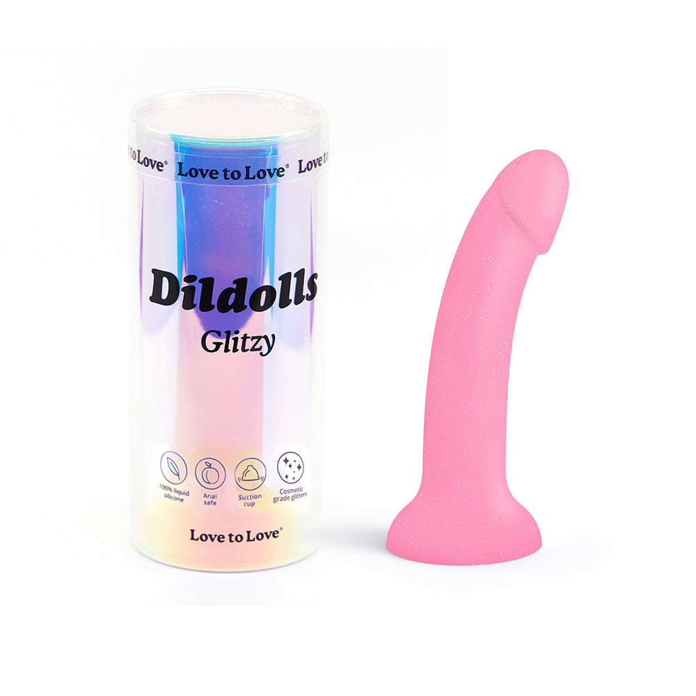 Love To Love Dildolls Silicone Dildo-Glitzy MD