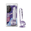 Blush Naturally Yours 8" Crystalline Dildo - Amethyst