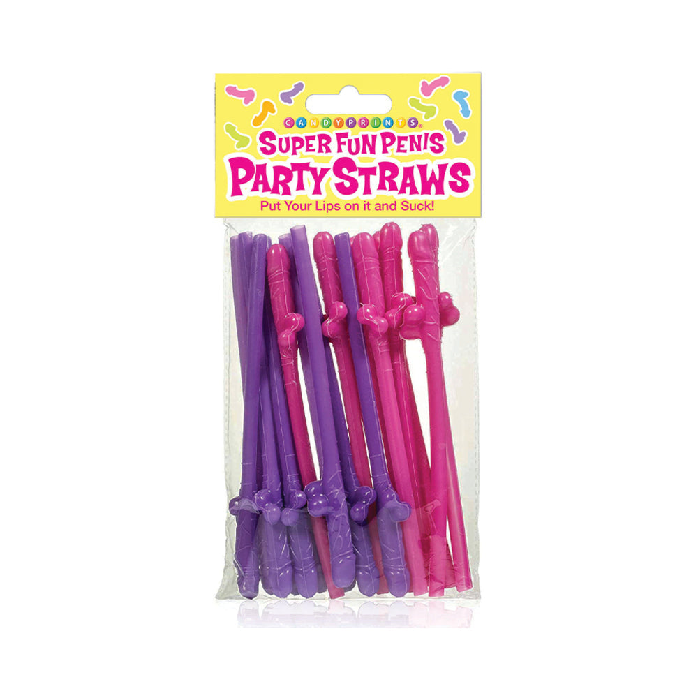 Super Fun Penis Party Straws