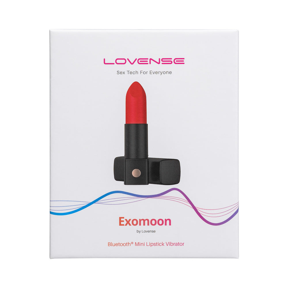 Lovense Exomoon Lipstick Vibe - Red
