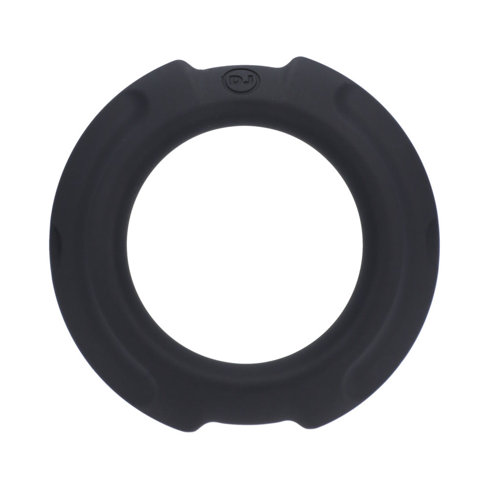 OptiMale FlexiSteel Cock Ring - 43 mm Black