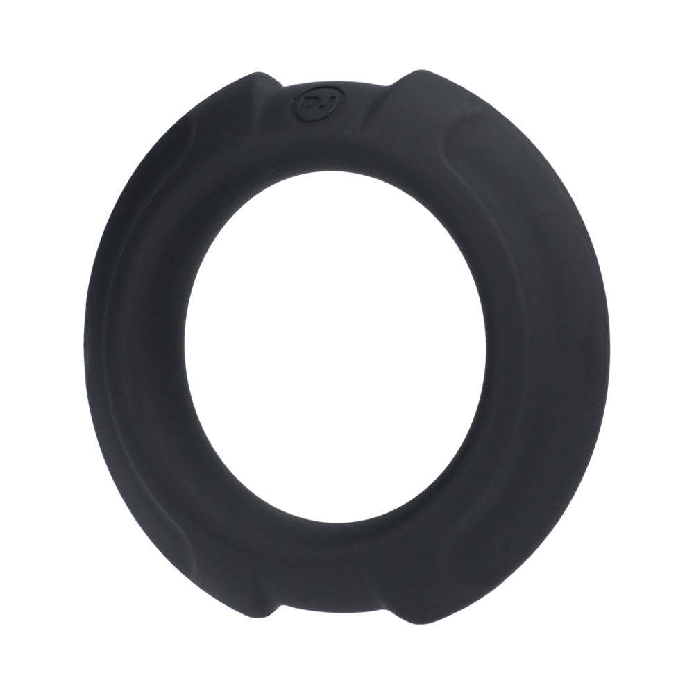OptiMale FlexiSteel Cock Ring - 43 mm Black