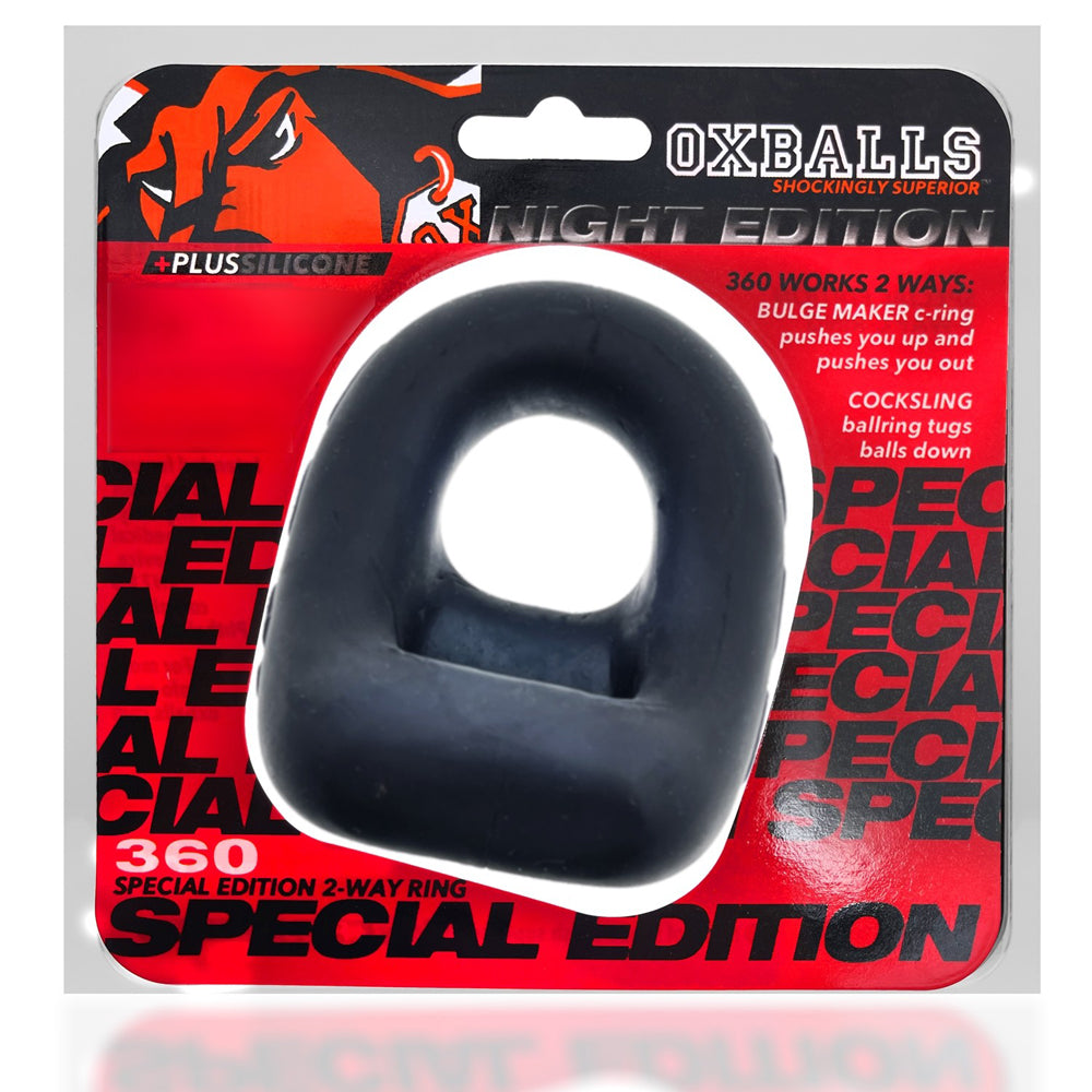 Oxballs 360 Cock Ring & Ballsling Special Edition - Night