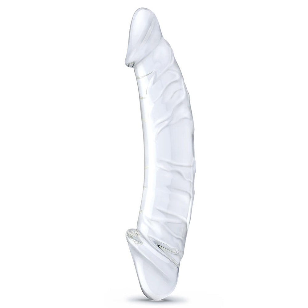 Glas Girthy Realistic Glass Double Dong 10.5"