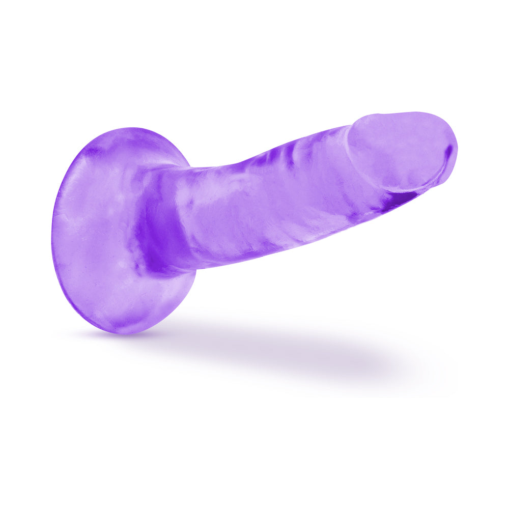 Blush B Yours Plus 5" Hard n' Happy Dildo - Purple