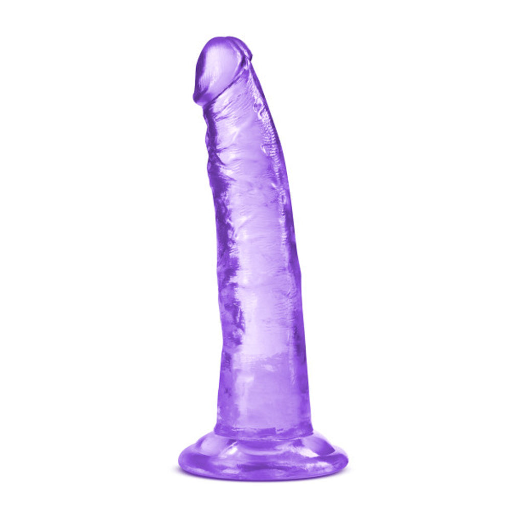 Blush B Yours Plus 7" Lust n' Thrust Dildo - Purple