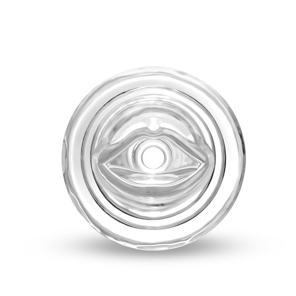 Blush M for Men All Nighter Glowing Textured Stroker - Clear