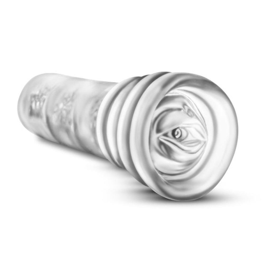 Blush M for Men All Nighter Glowing Textured Stroker - Clear