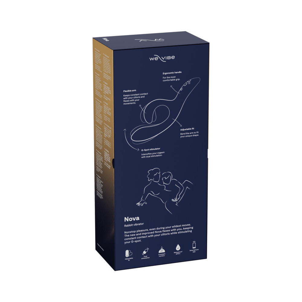 We-Vibe Nova 2 Flexible Rabbit - Midnight Blue