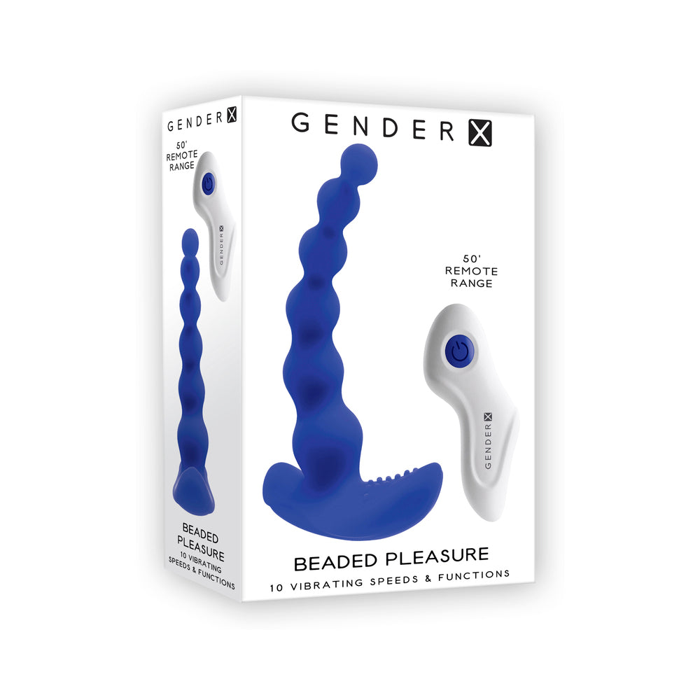 Gender X Beaded Pleasure - Blue
