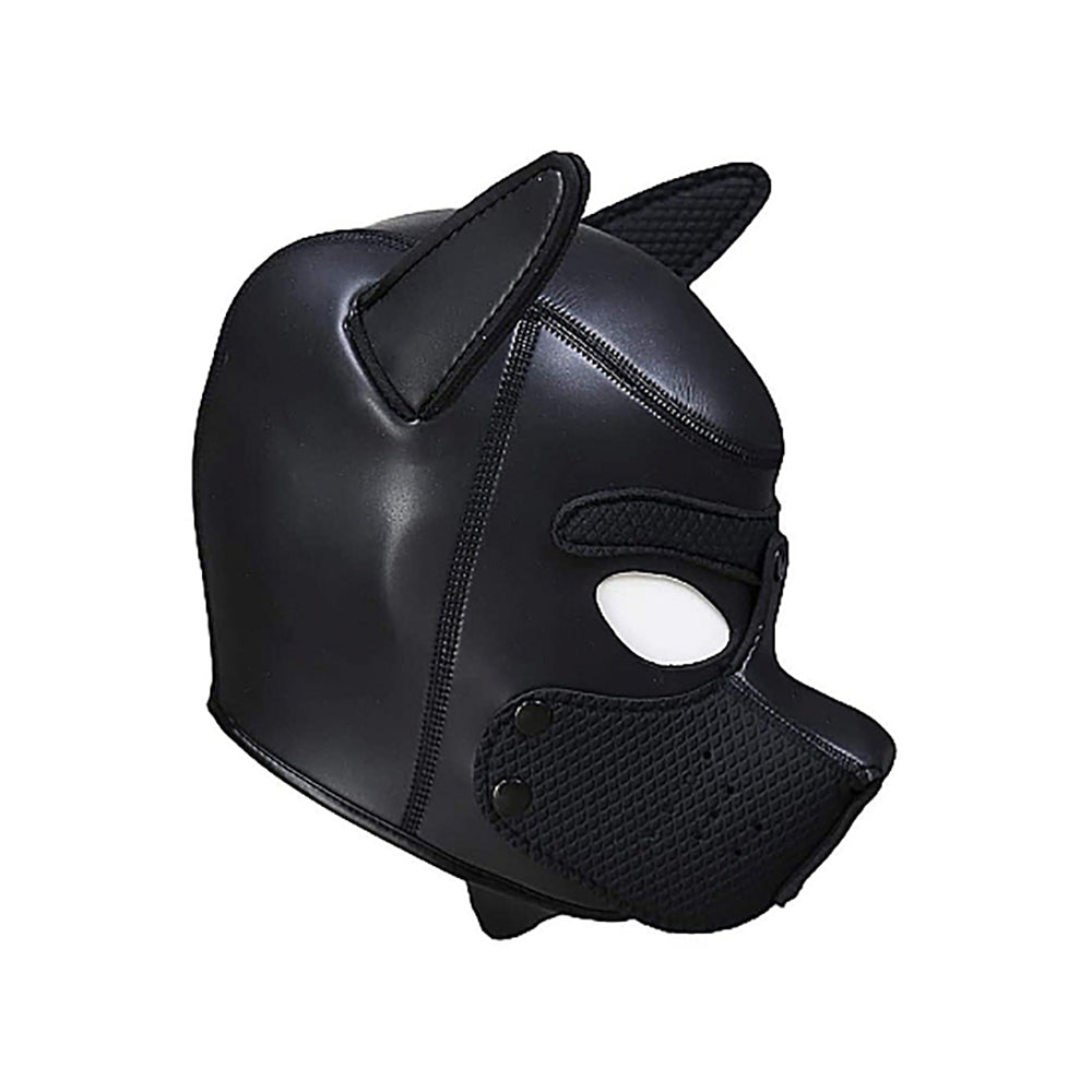 Shots Ouch Puppy Play Puppy Hood - Black