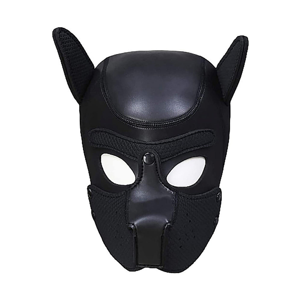 Shots Ouch Puppy Play Puppy Hood - Black