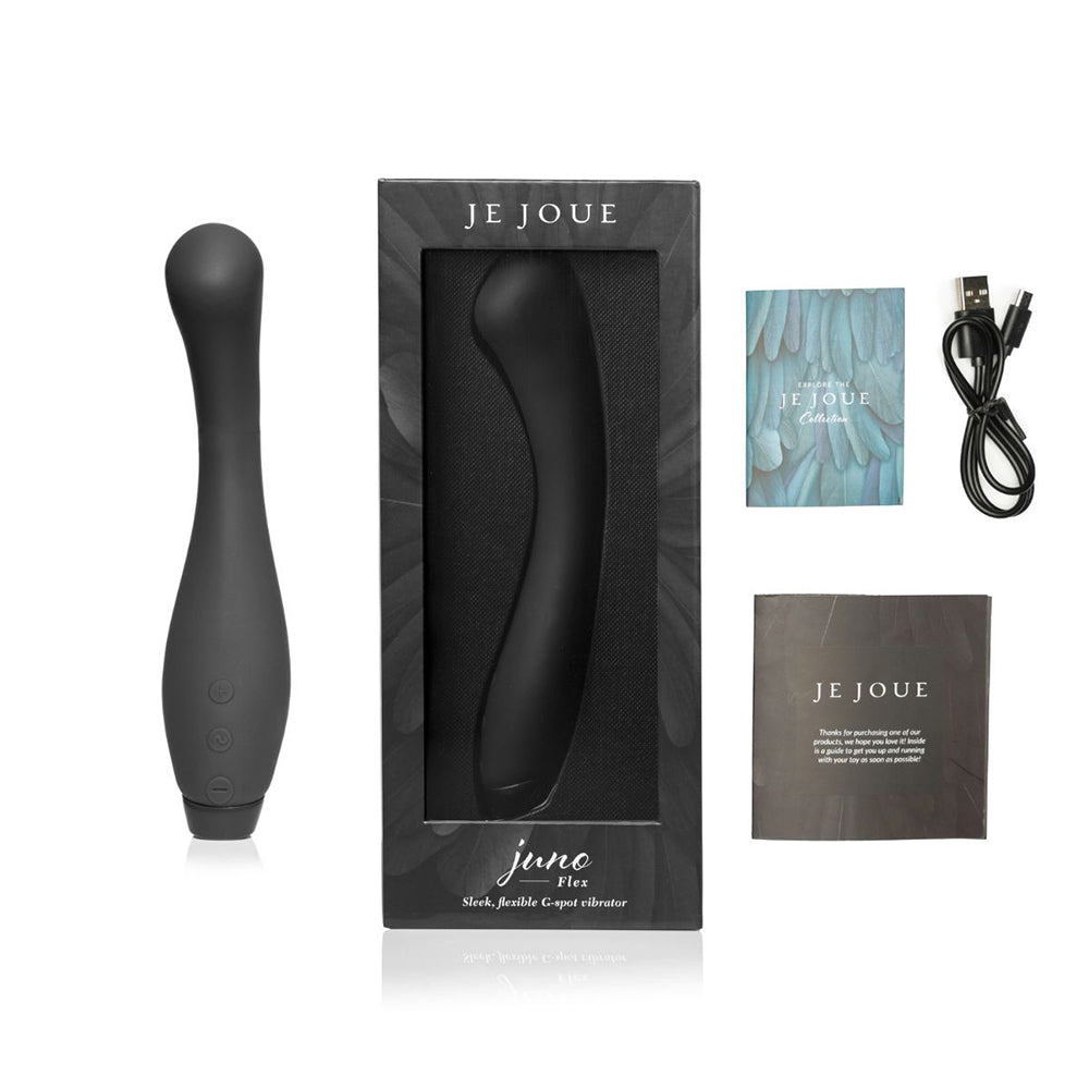 Je Joue Juno Flex G Spot Vibrator - Black