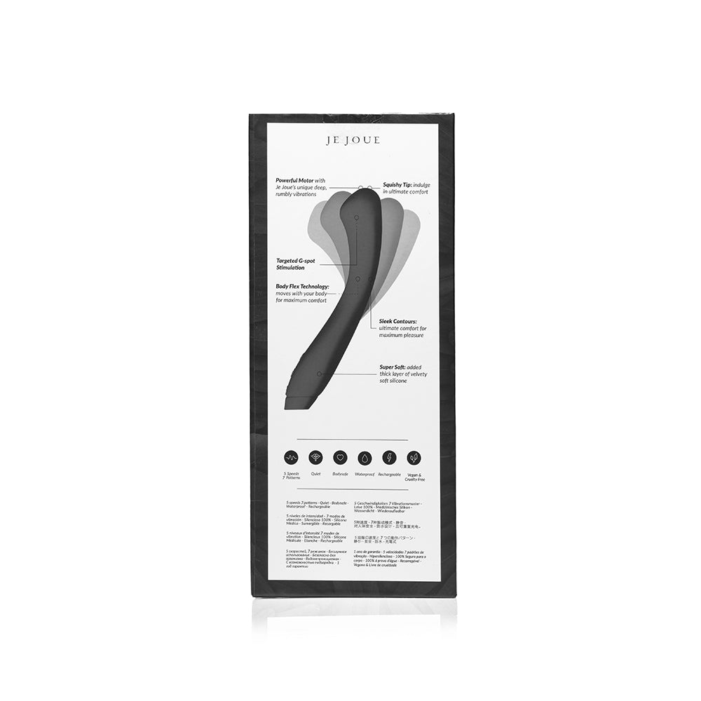 Je Joue Juno Flex G Spot Vibrator - Black