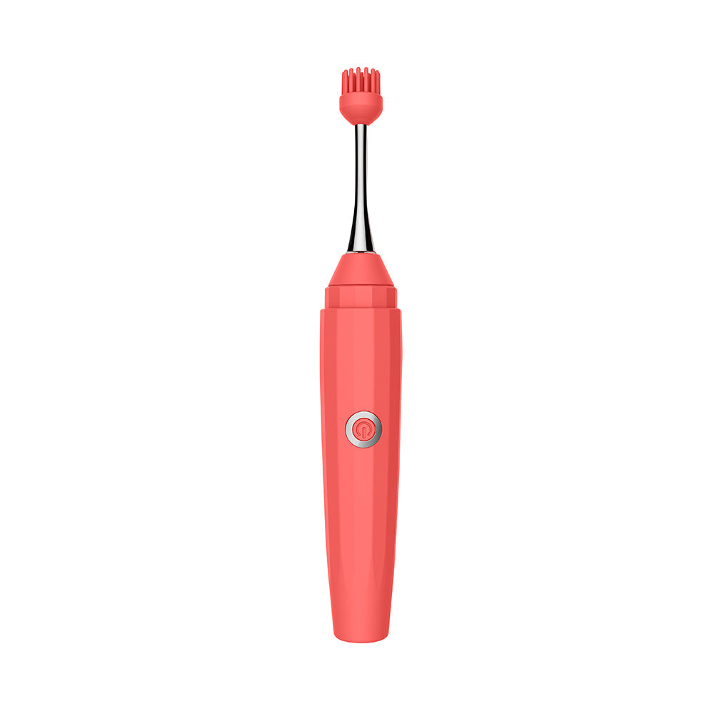 Luv Inc. Orgasm Pen w/Three Attachments - Coral