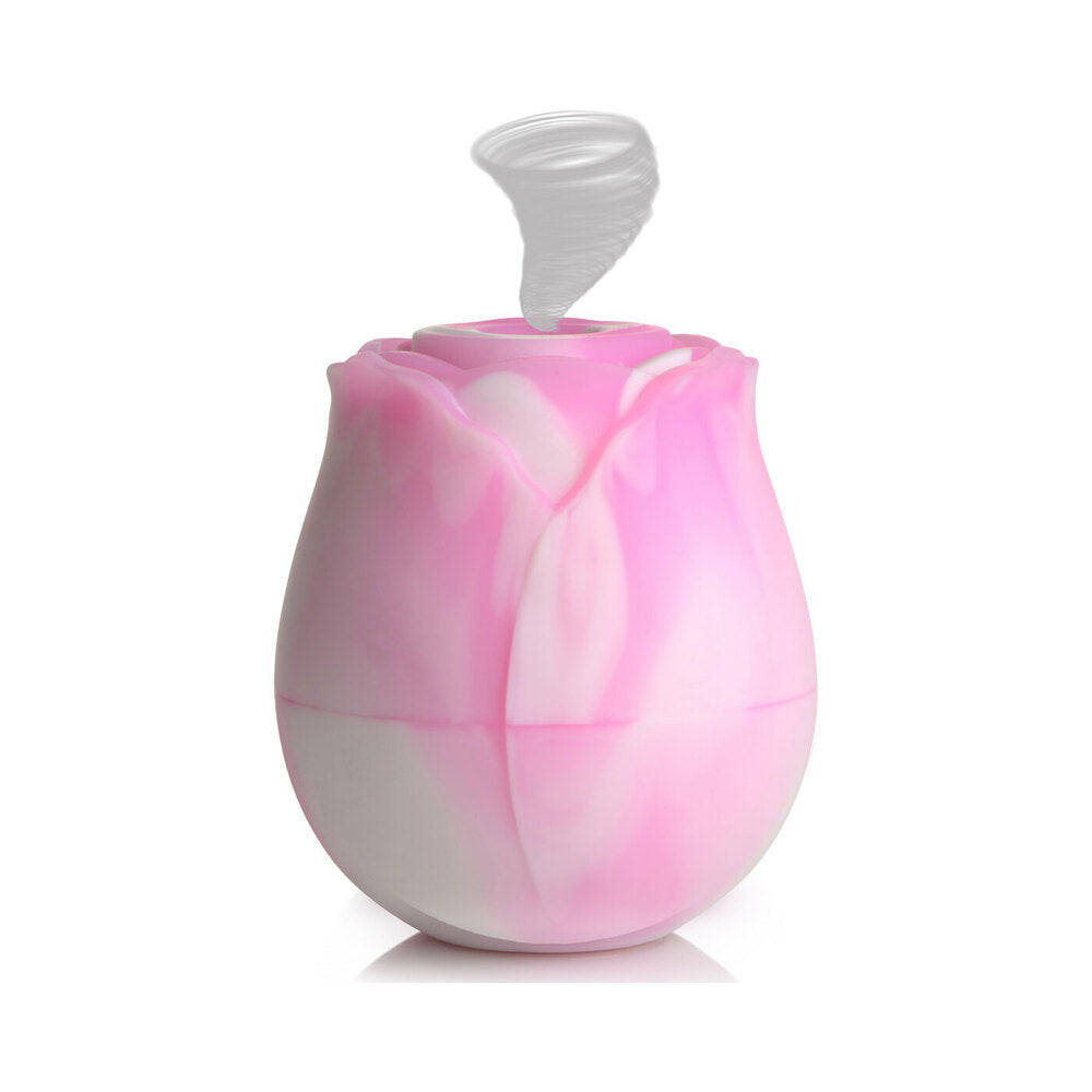 Curve Toys Gossip Cum Into Bloom Clitoral Vibrator - Rose Dream Swirl