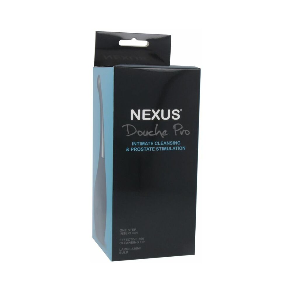 Nexus Anal Douche with Prostate Nozzle-Black