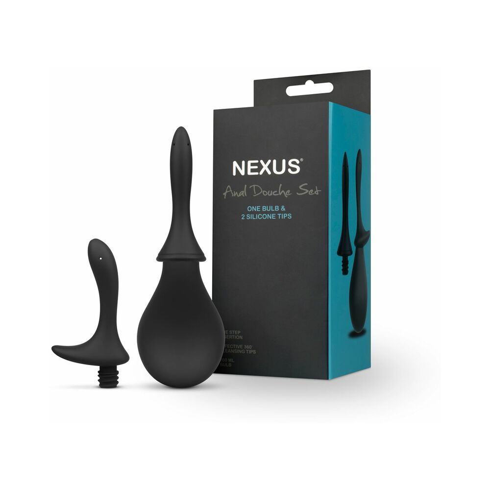 Nexus Anal Douche Set - Black