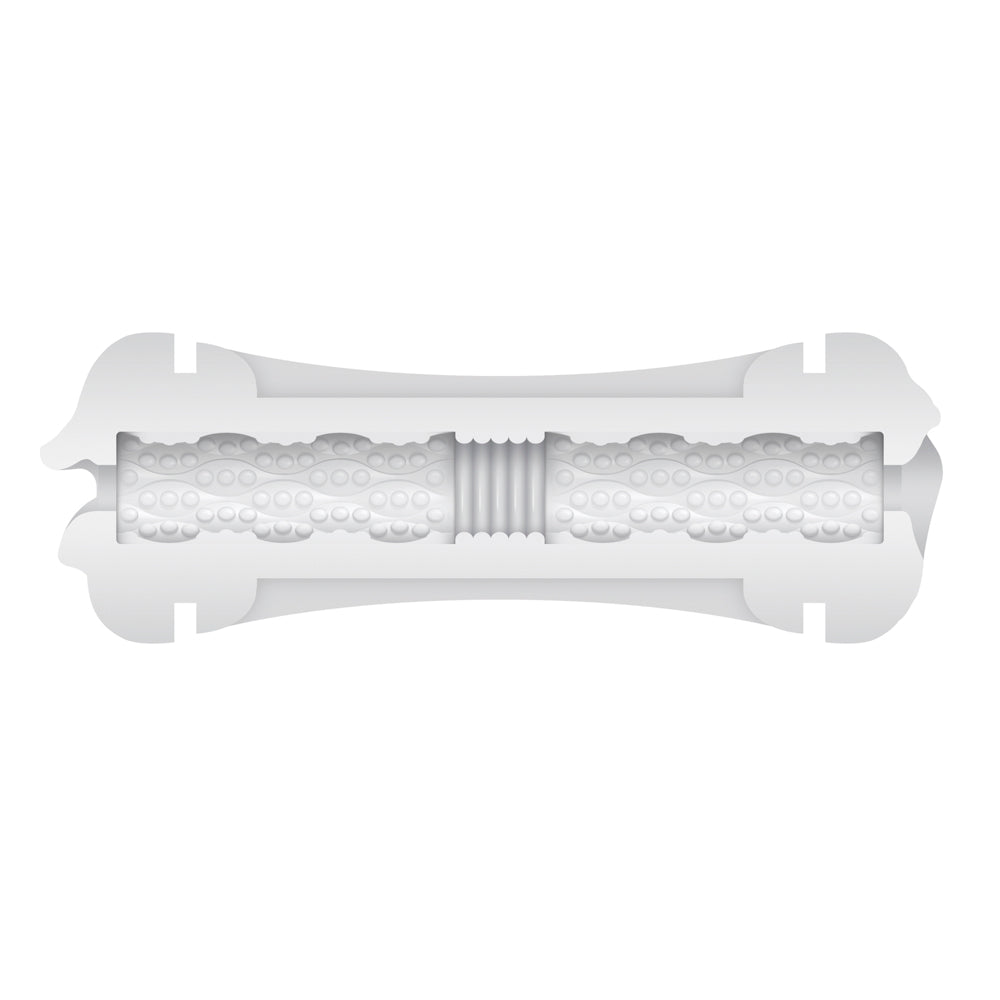 Zero Tolerance Double Dip Stroker - White