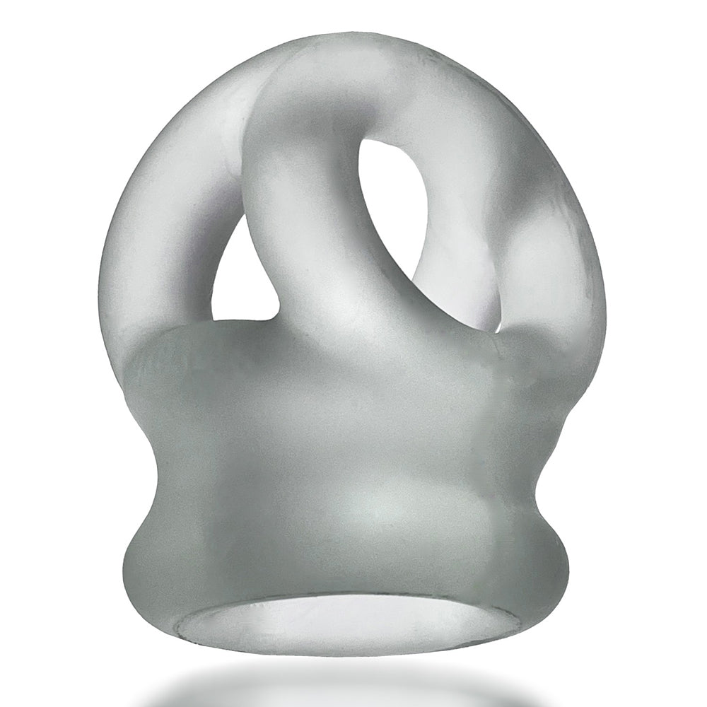 Oxballs Tri Squeeze Cocksling & Ballstretcher - Clear Ice