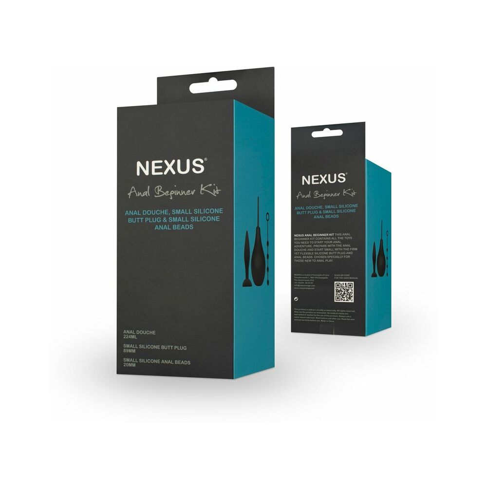 Nexus Beginner Anal Kit - Black