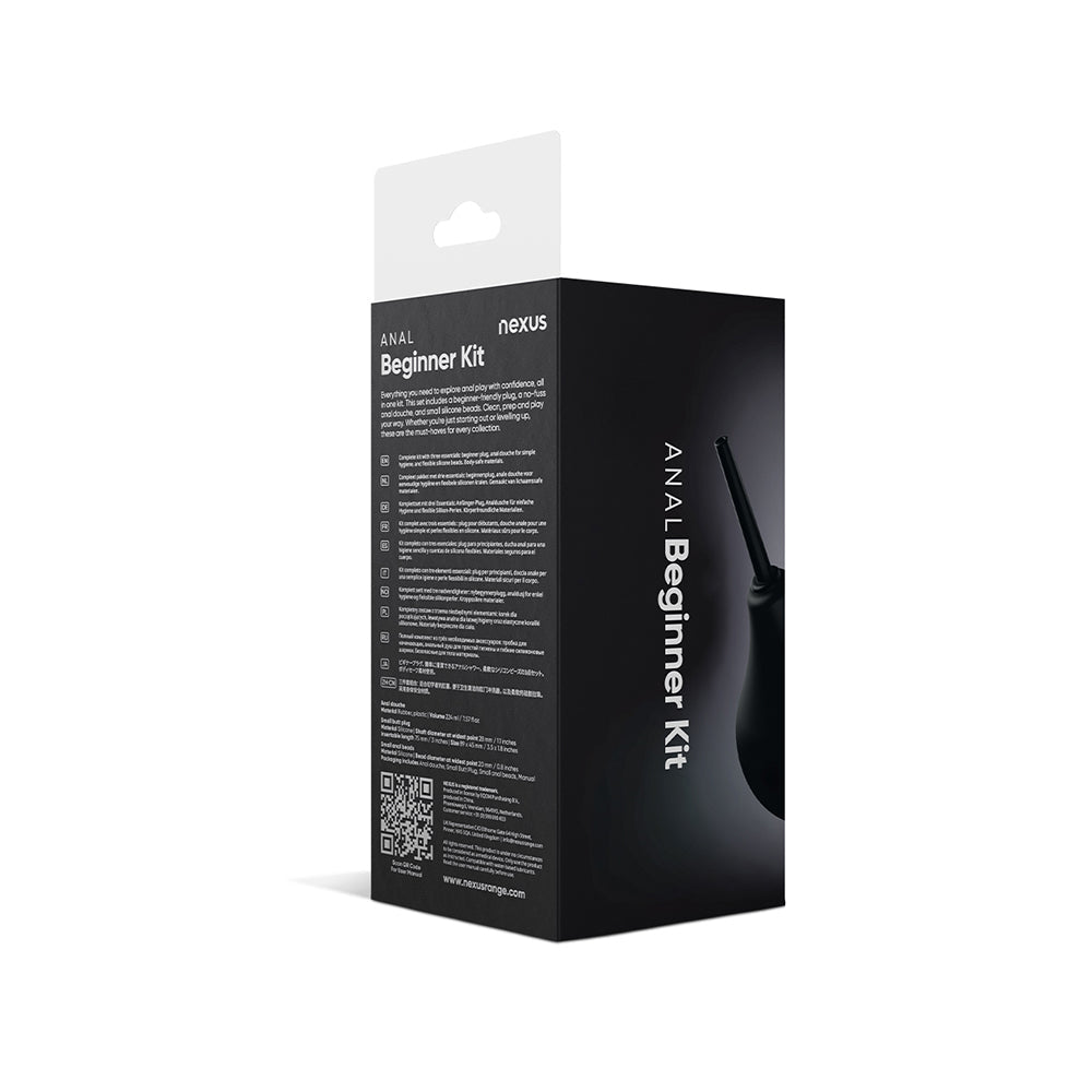 Nexus Beginner Anal Kit - Black