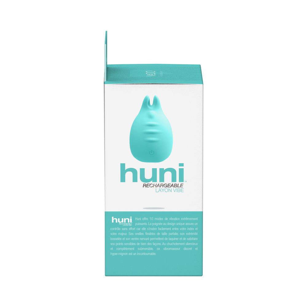 VeDO Huni Rechargeable Layon Vibe - Tease Me Turquoise