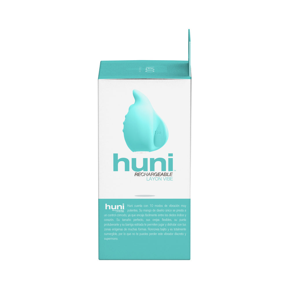 VeDO Huni Rechargeable Layon Vibe - Tease Me Turquoise