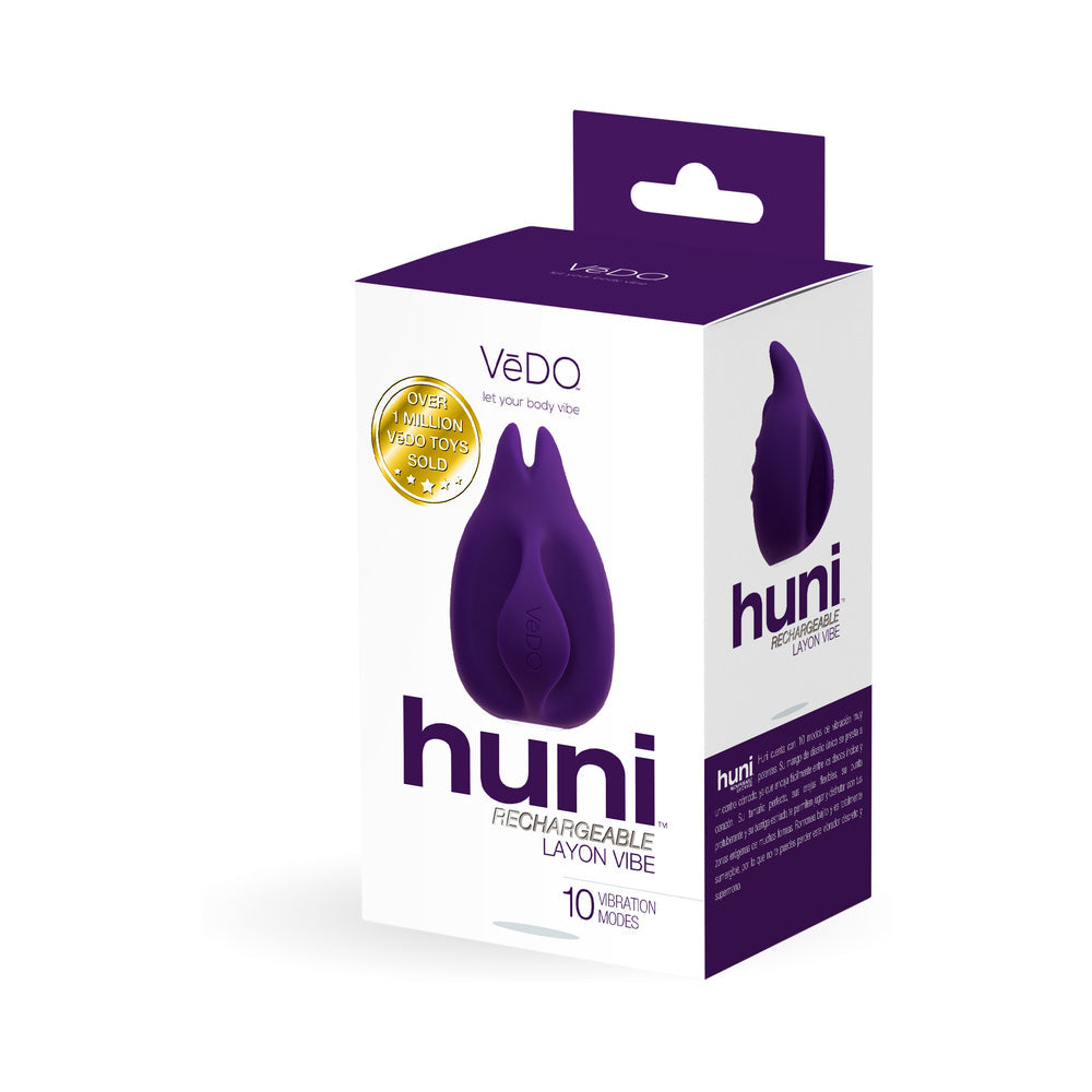 VeDO Huni Rechargeable Layon Vibe - Deep Purple