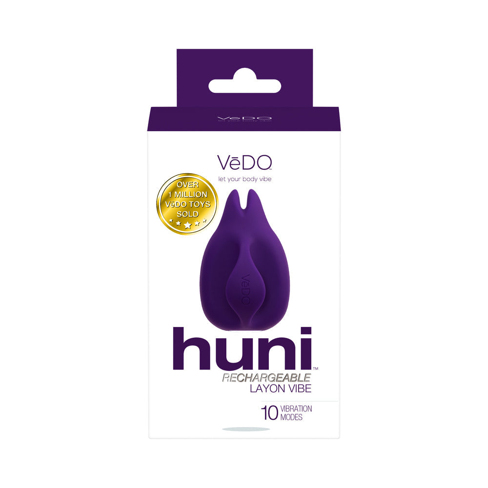 VeDO Huni Rechargeable Layon Vibe - Deep Purple